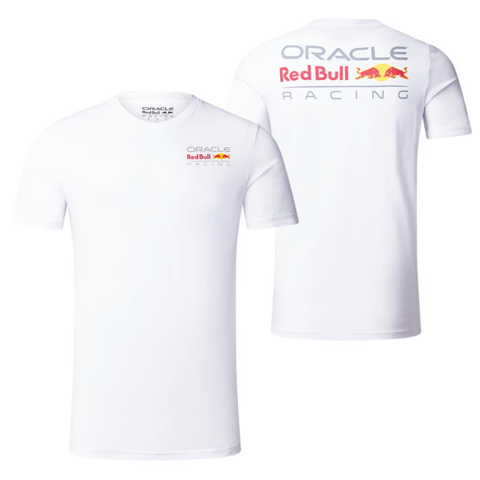 2 Side Logo T-shirt Red Bull Racing - Wit image