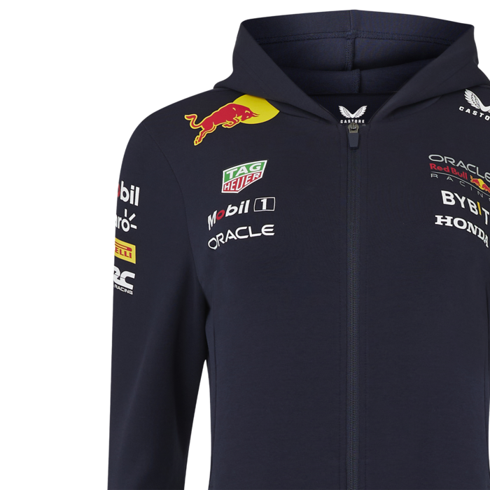 Dames - Team Full Zip Hoodie 2024 - Red Bull Racing image