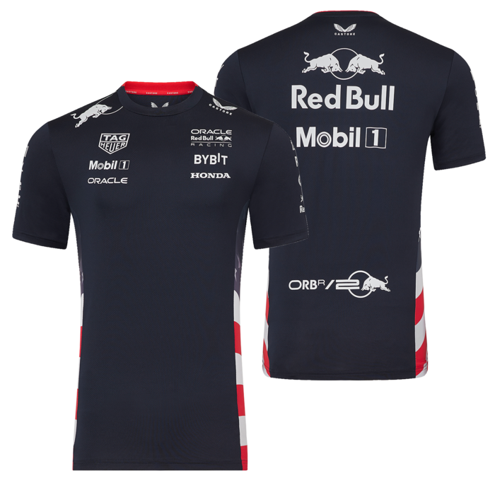 Heren - America Race Team T-Shirt 2024 - Red Bull Racing image