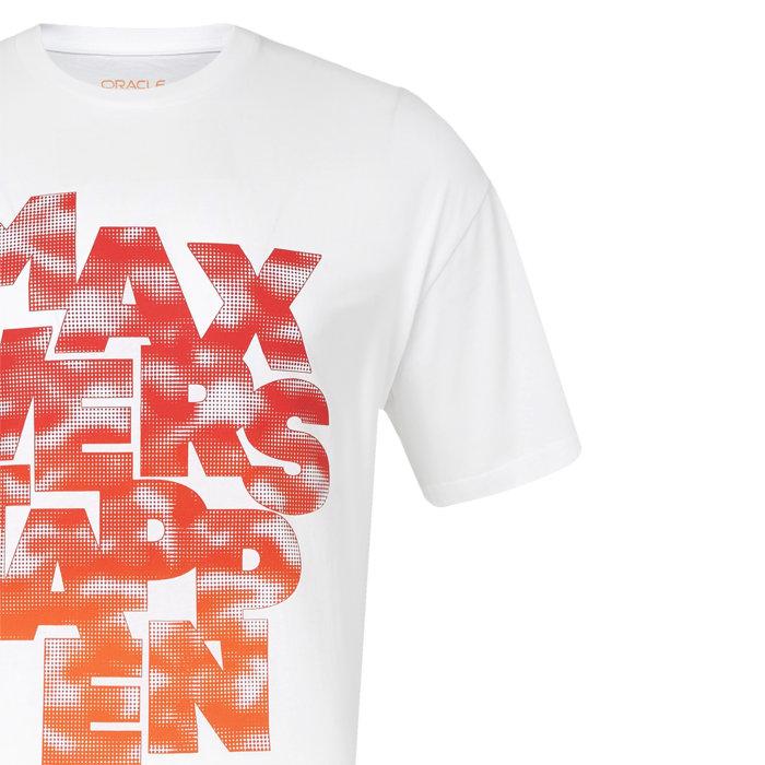 Max Expression - T-Shirt Wit - Red Bull Racing image