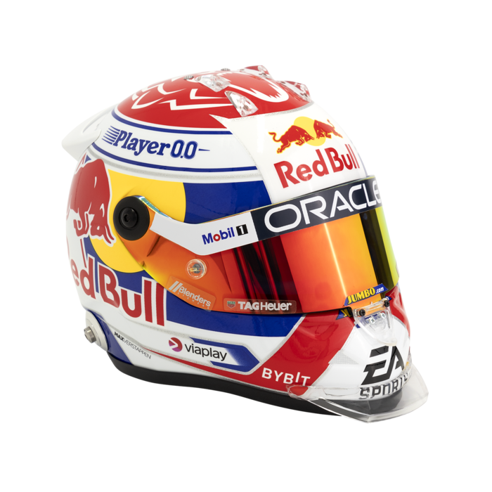 1:2 Retro helm 2023 Max Verstappen image