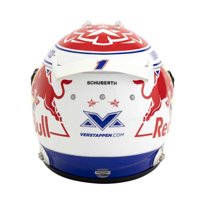 1:2 Retro helm 2023 Max Verstappen image
