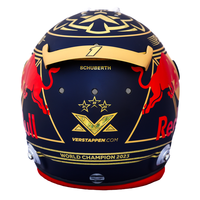 1:2 World Champion 2023 Helm Max Verstappen image