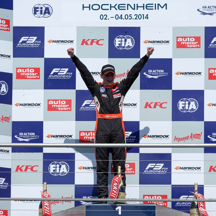 1:43 Formula 3 - Max Verstappen 1st F3 Win Hockenheim 2014 image